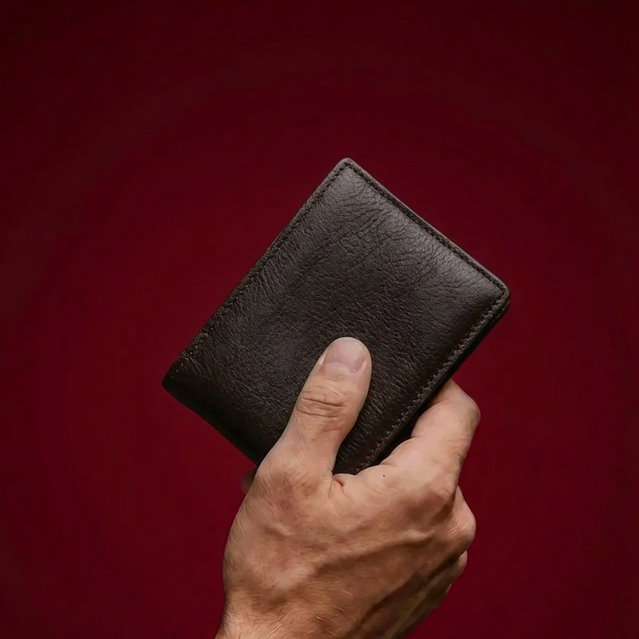Pure Grain Wallet (Dark Brown)