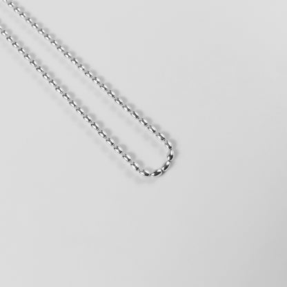 Fluid Oval Necklace