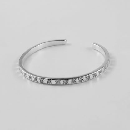 Shimmering Horizon Cuff Bracelet