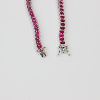 Amour Tennis Bracelet