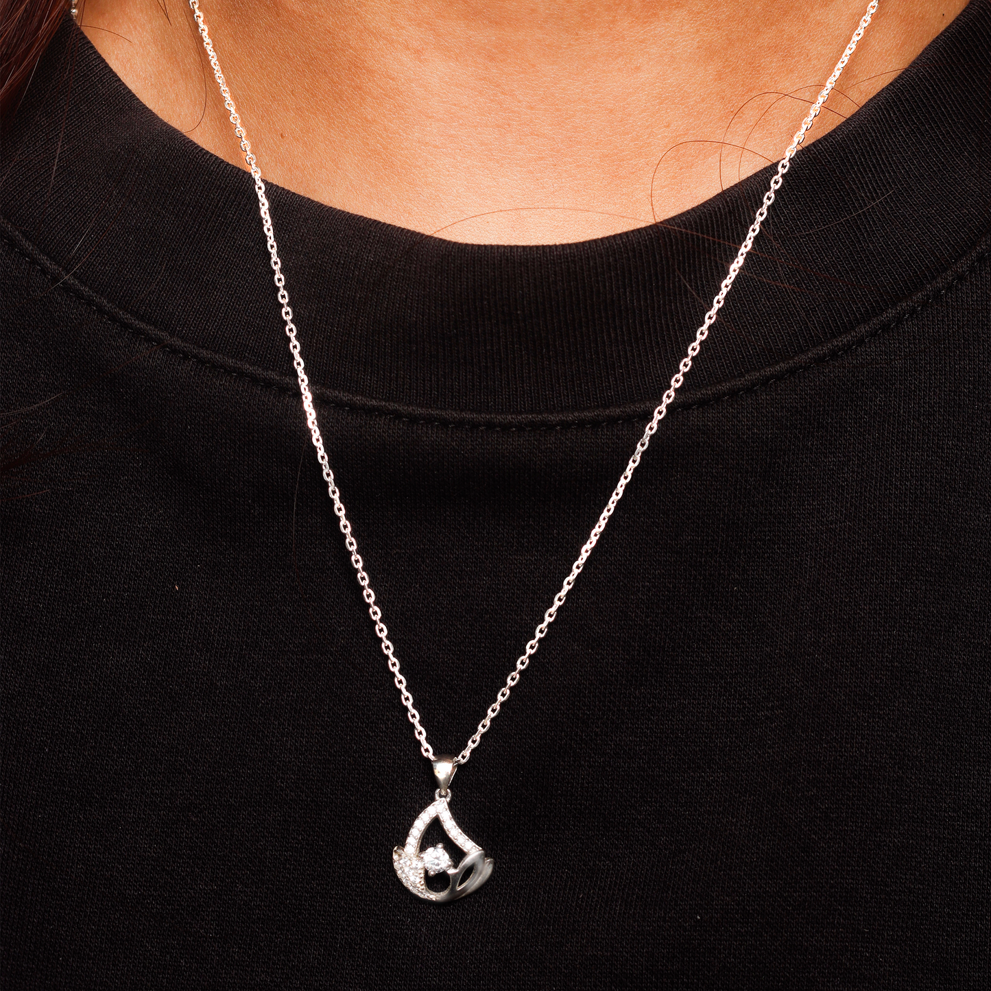 Radiant Droplet Necklace