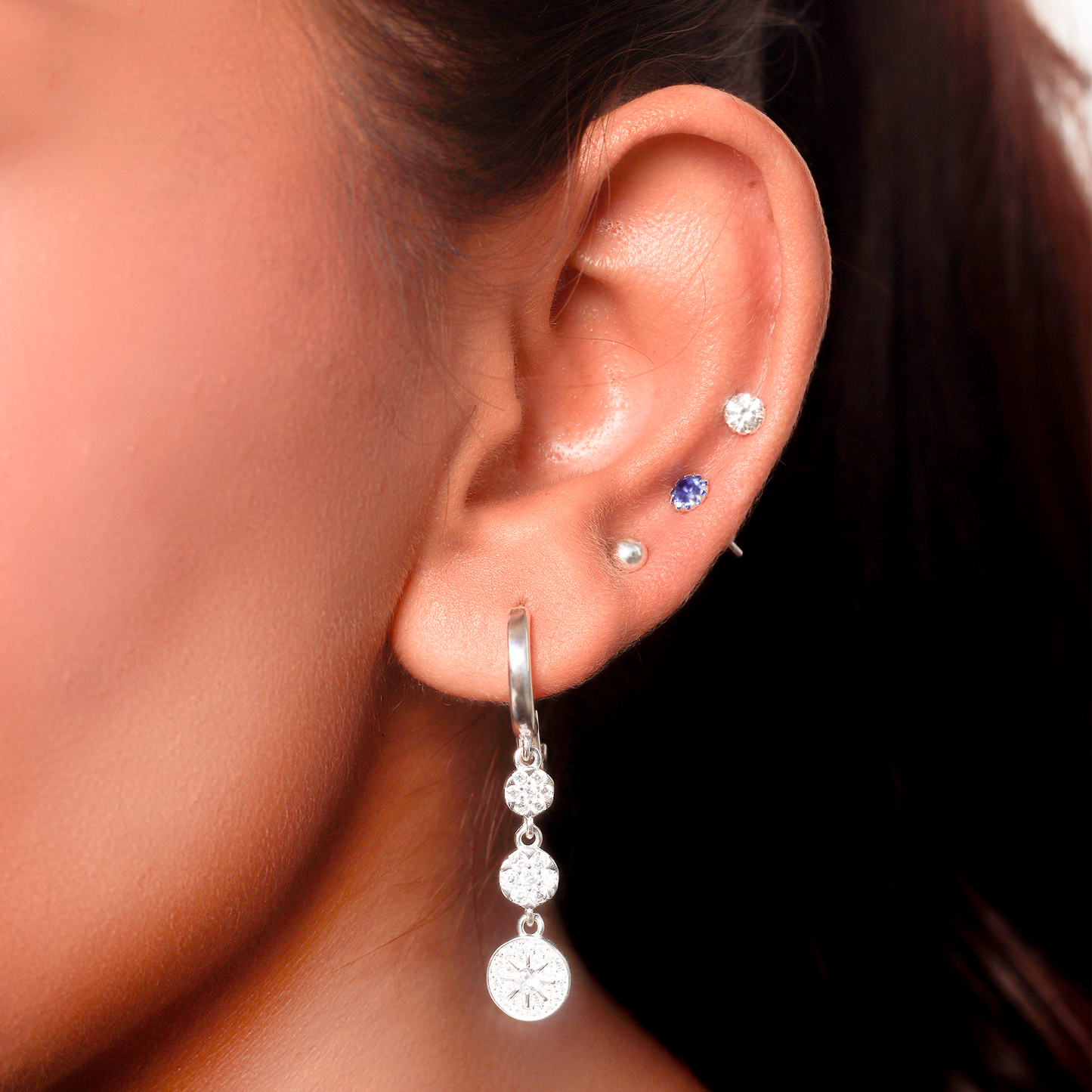 Celestial Triptych Earring