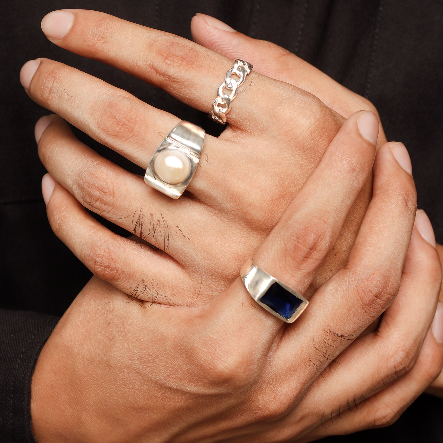 Pearl Cascade Ring