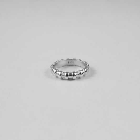 Beadline Halo Ring