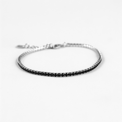 Black Ice Tennis Bracelet