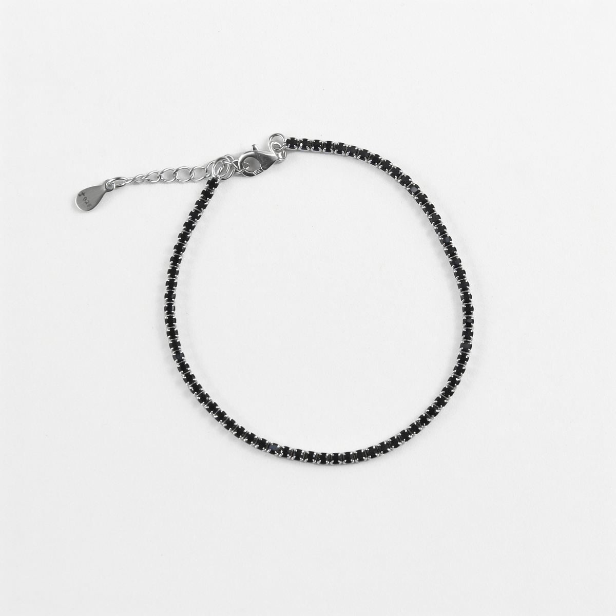 Black Ice Tennis Bracelet