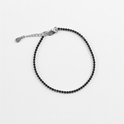 Black Ice Tennis Bracelet
