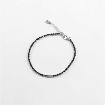 Black Ice Tennis Bracelet