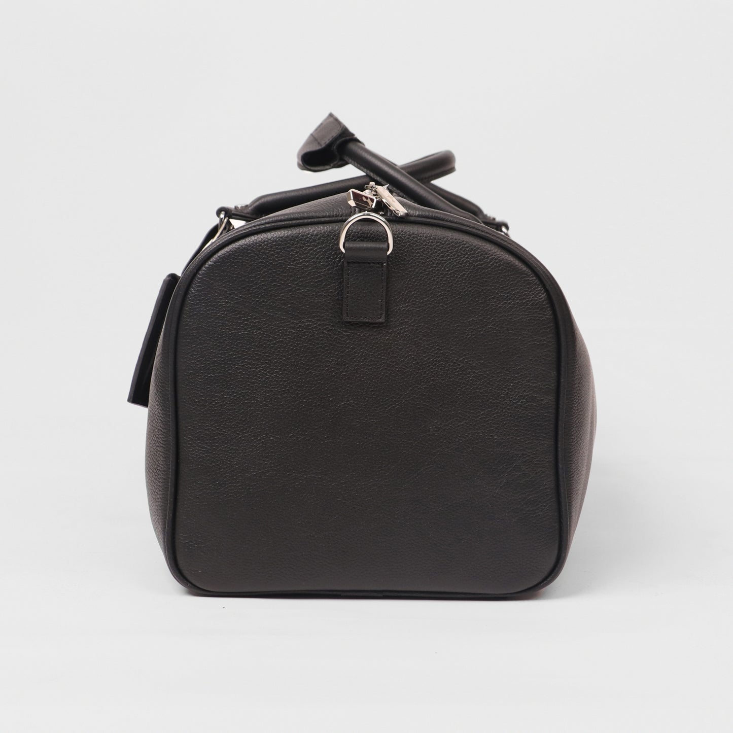 Black Lattice Duffle Bag