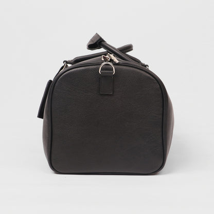 Black Lattice Duffle Bag
