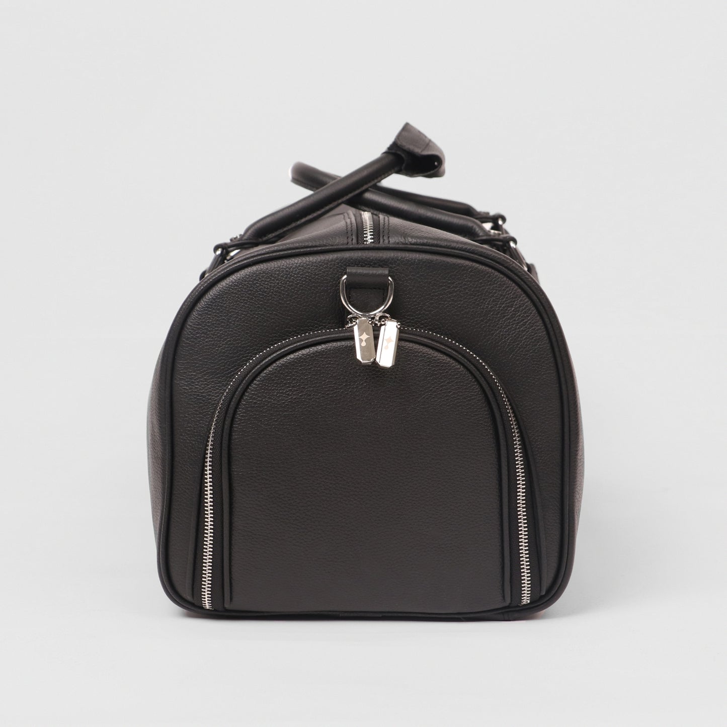 Black Lattice Duffle Bag