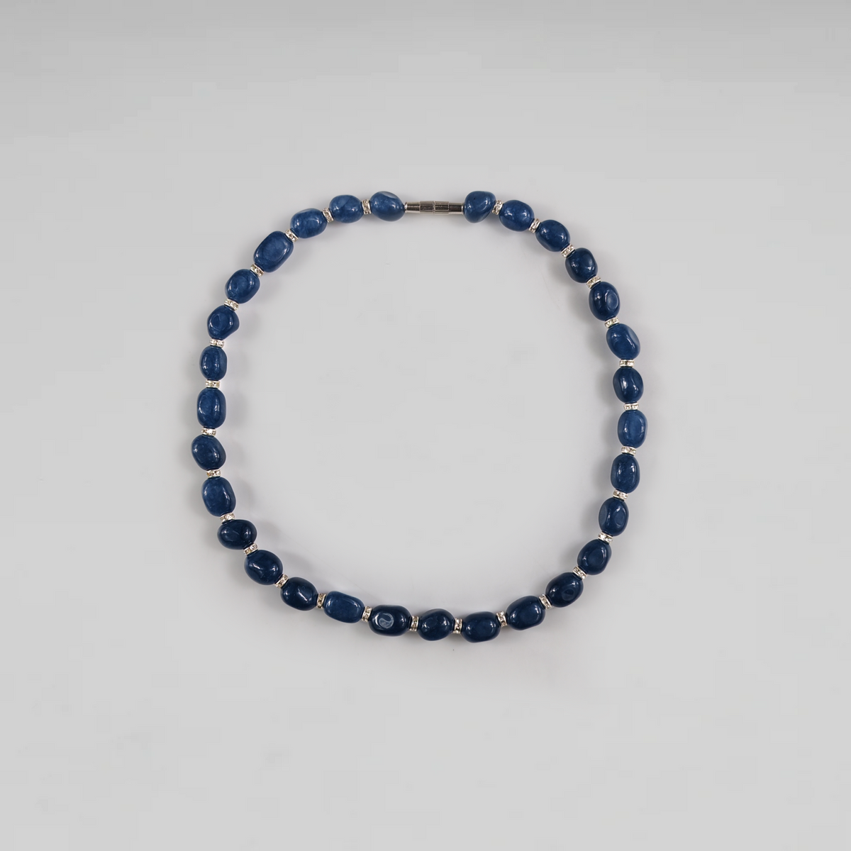 Bleu Nuit Rondelle Choker
