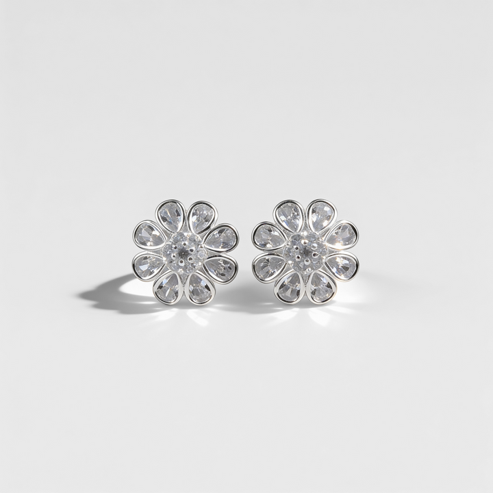 Blooming Daisy Ear Studs
