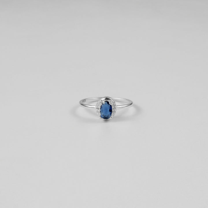 Blue Ember Ring