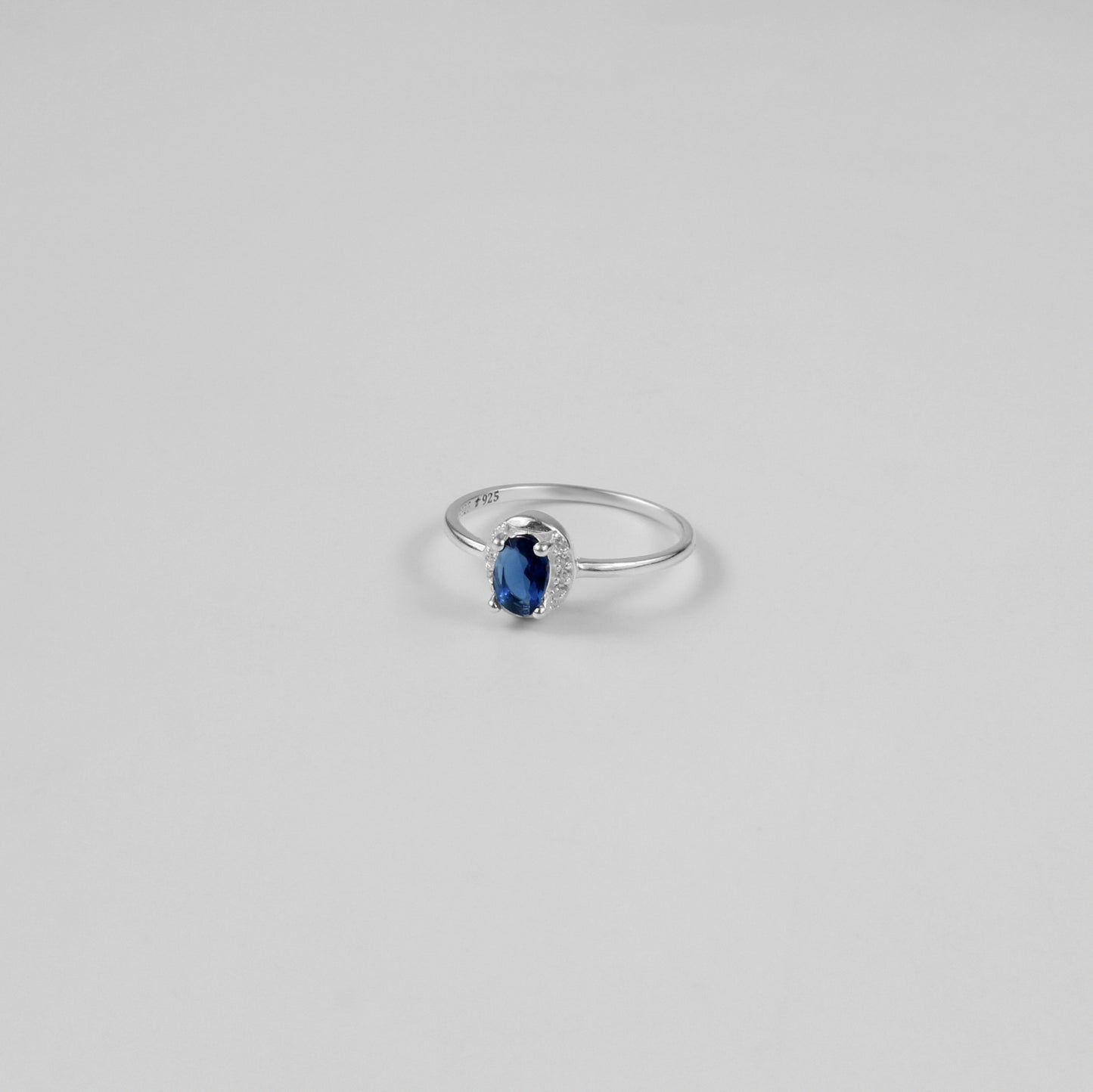 Blue Ember Ring