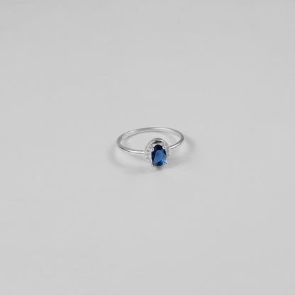 Blue Ember Ring