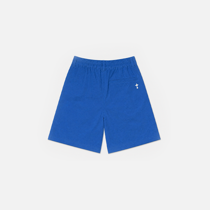 Blue Twill Shorts