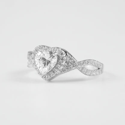 Boundless Devotion Heart Ring
