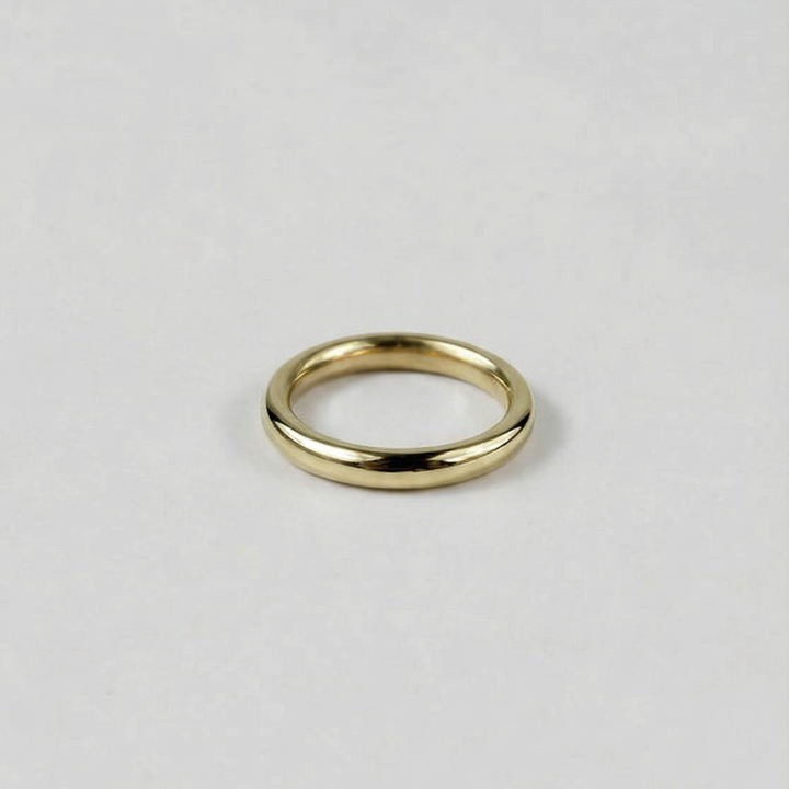 Brass Selenic Spark Ring