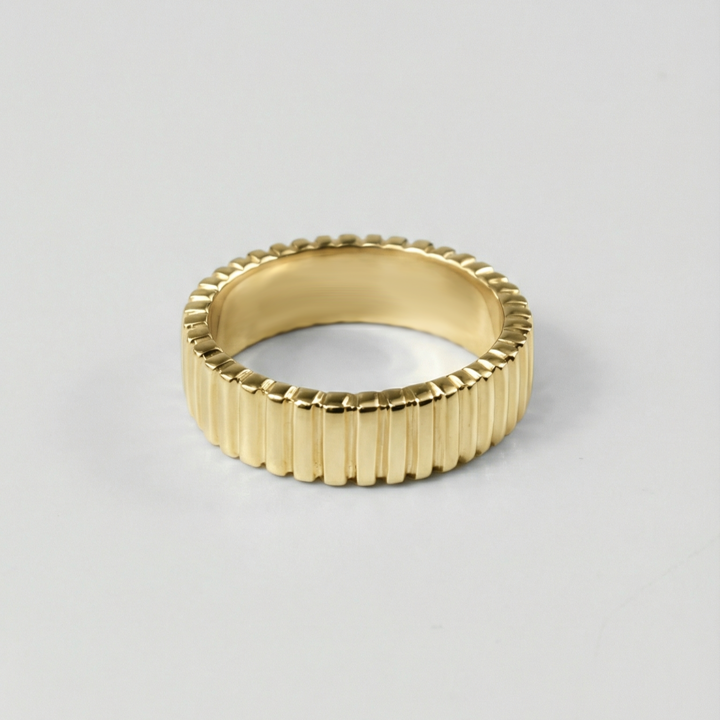 Brass Tiered Symphony Ring