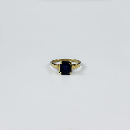Cobalt Diadem Ring