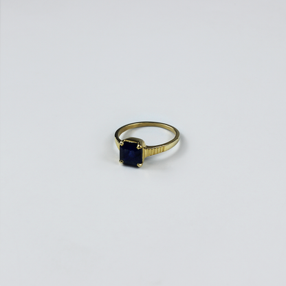 Cobalt Diadem Ring