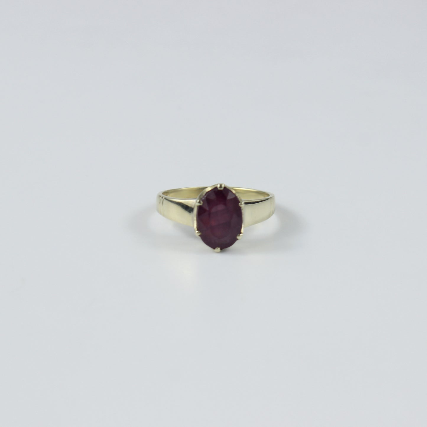 Crimson Velvet Ring