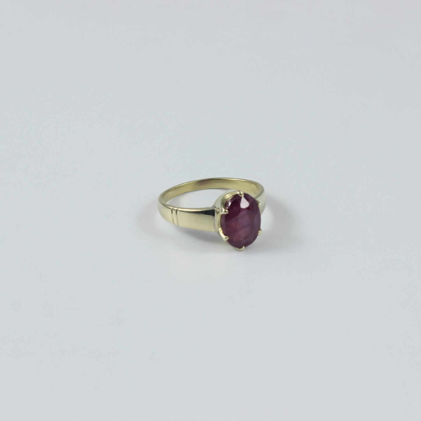 Crimson Velvet Ring
