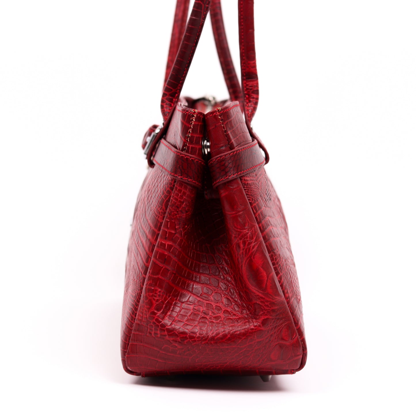 Crocodile Royale Tote Bag (Red)