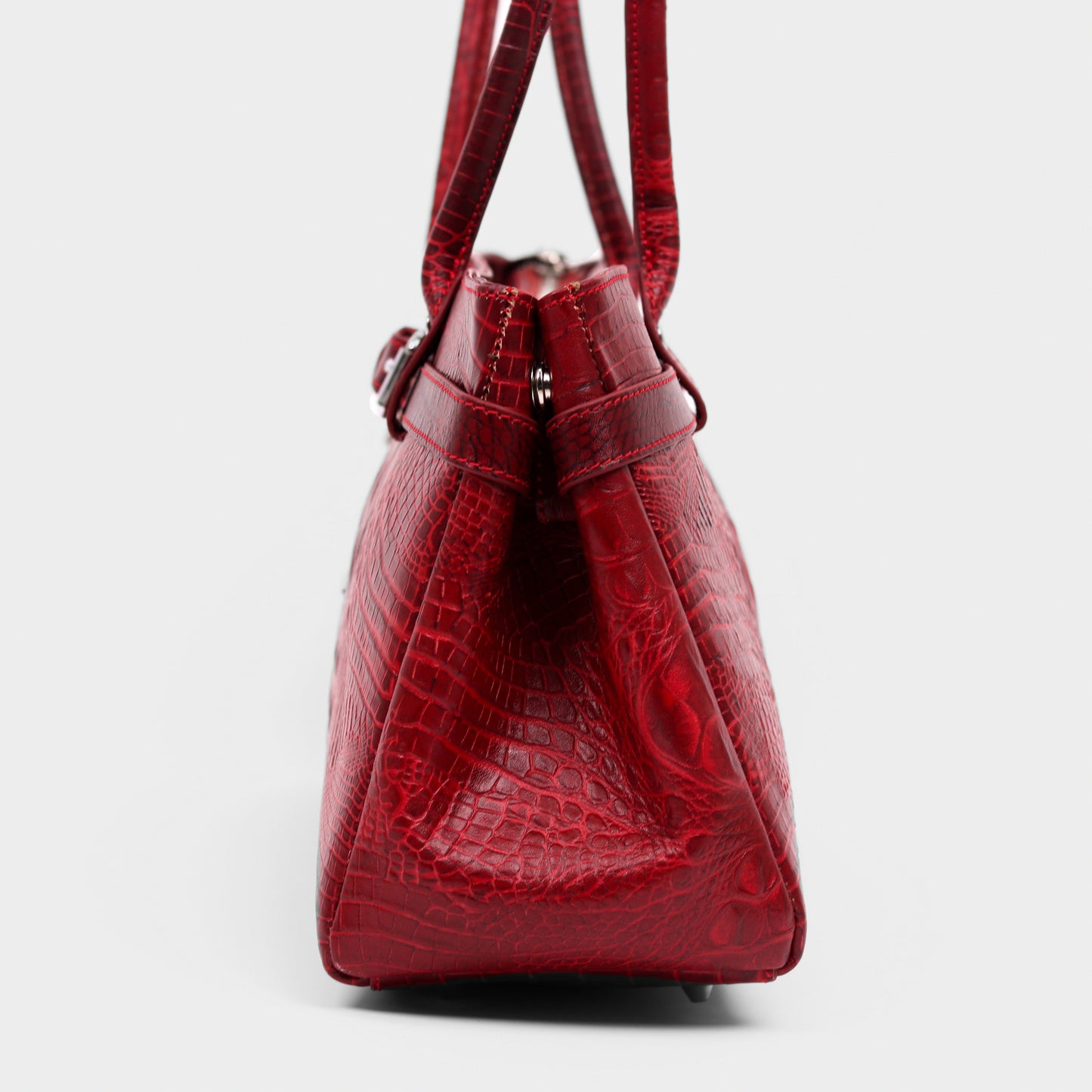 Crocodile Royale Tote Bag (Red)