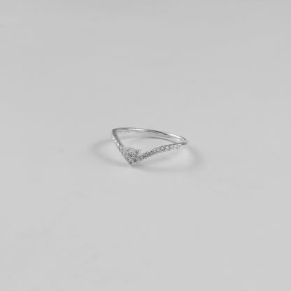 Crystal V Ring