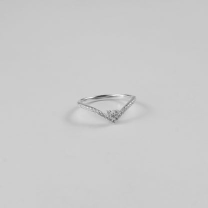 Crystal V Ring