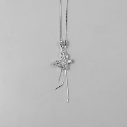 Crystal Wingfall Necklace