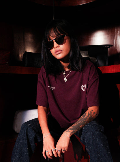 Members Club Tee (Maroon)