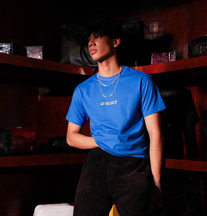 Juice Relaxed Fit Tee (Blue)