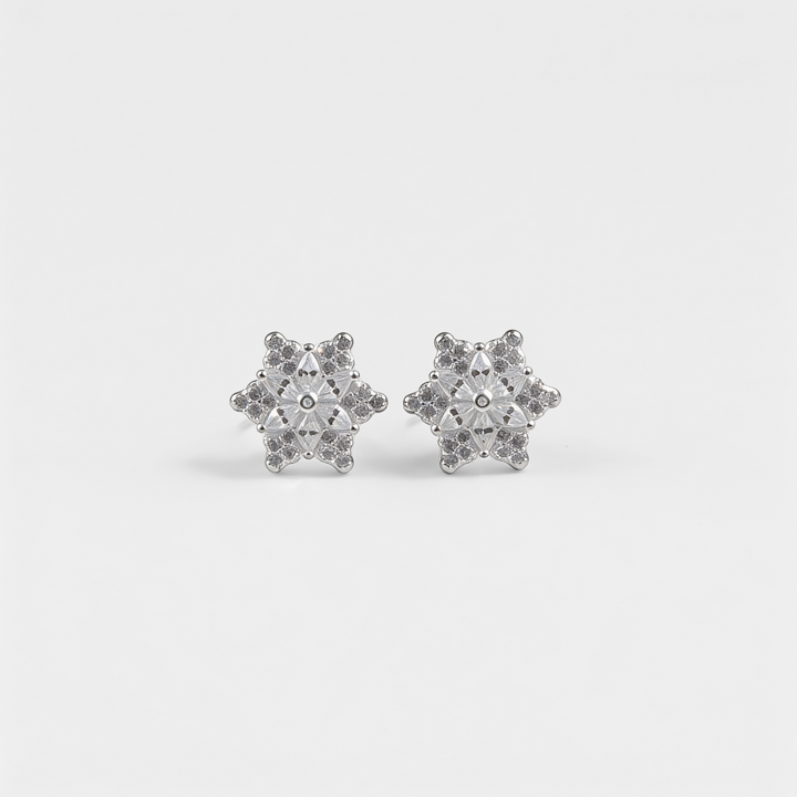 Dewdrop Flower Studs