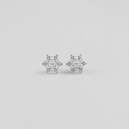 Dewdrop Flower Studs