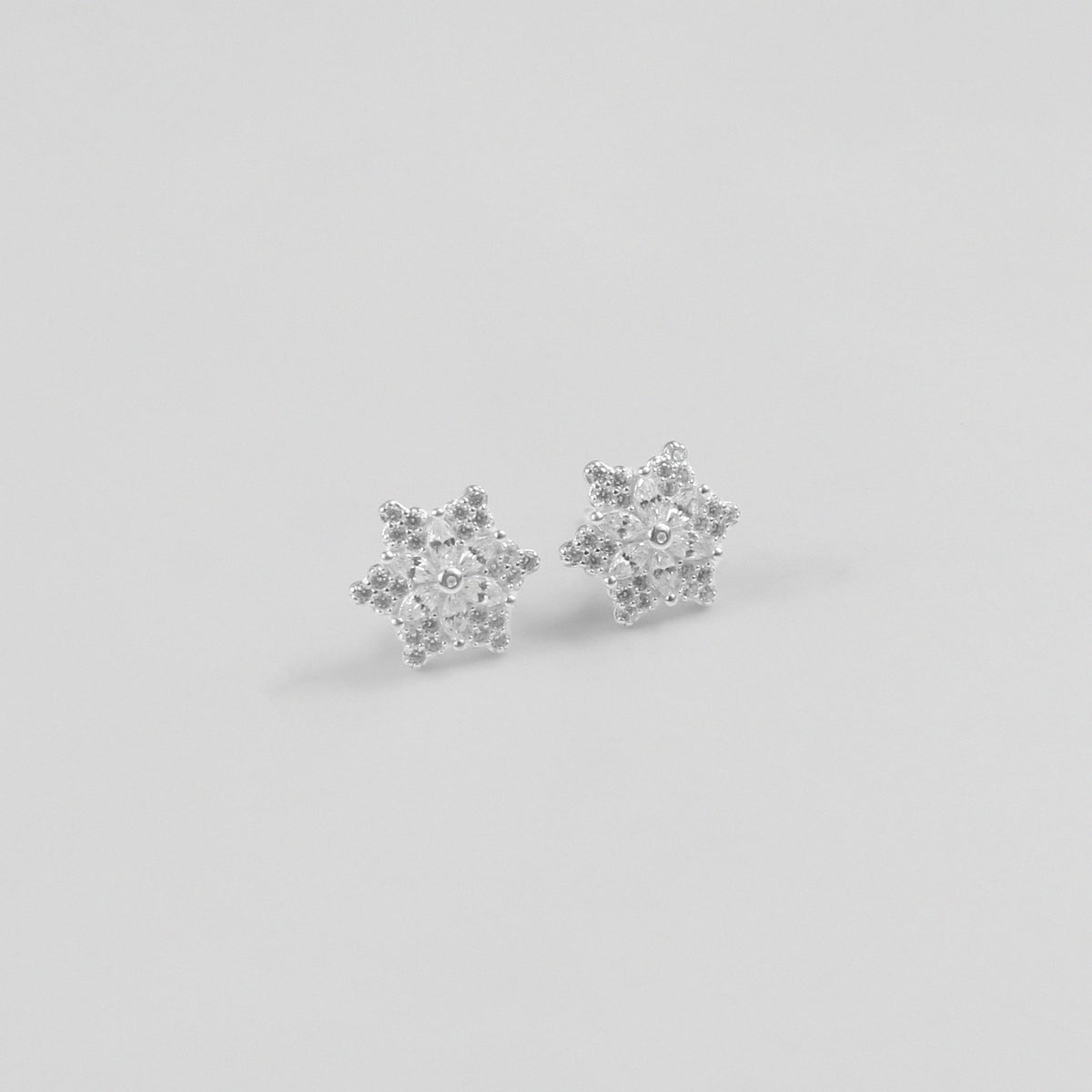 Dewdrop Flower Studs