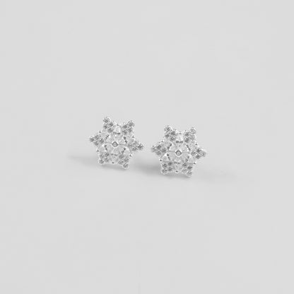 Dewdrop Flower Studs