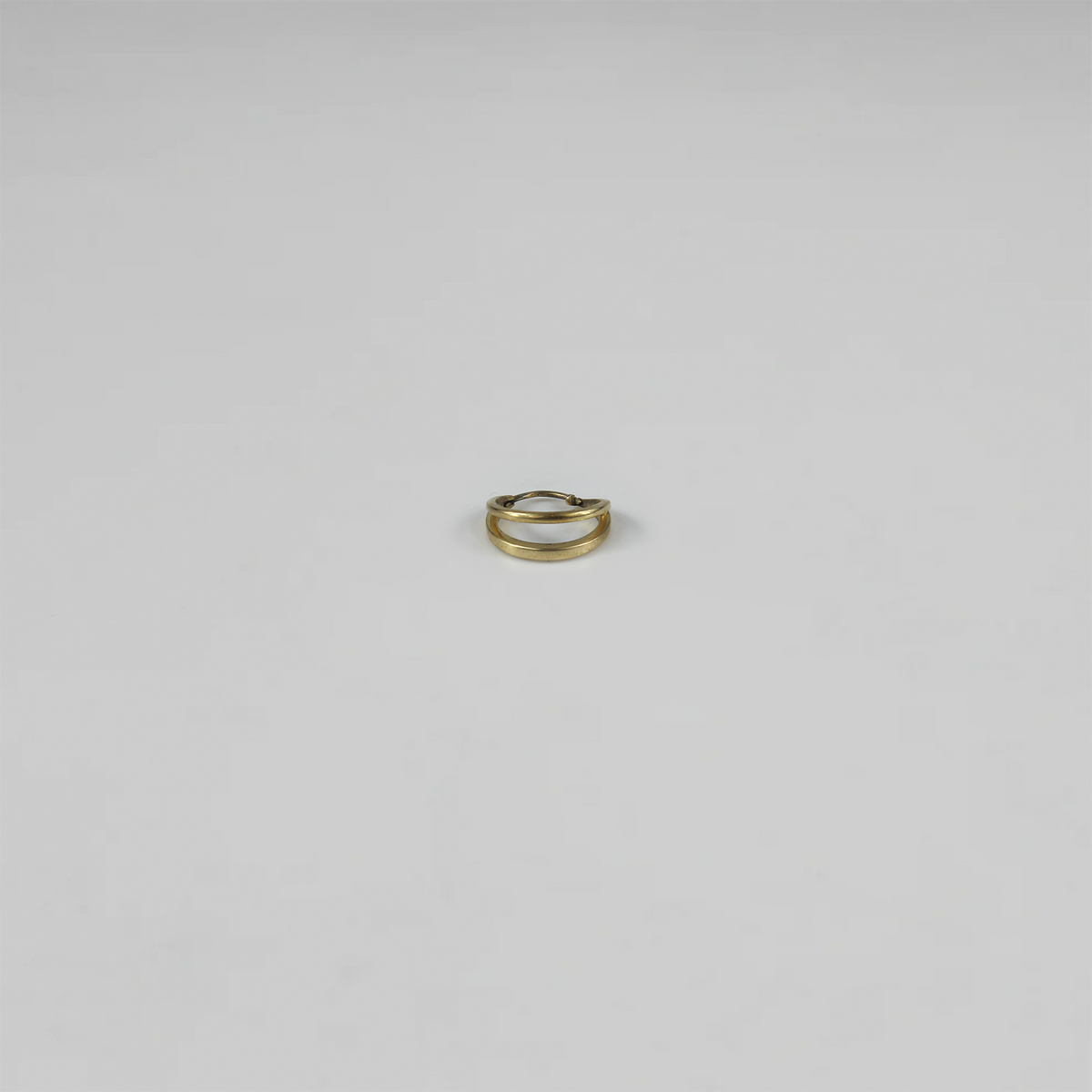 Dual Orbit Brass Hoop