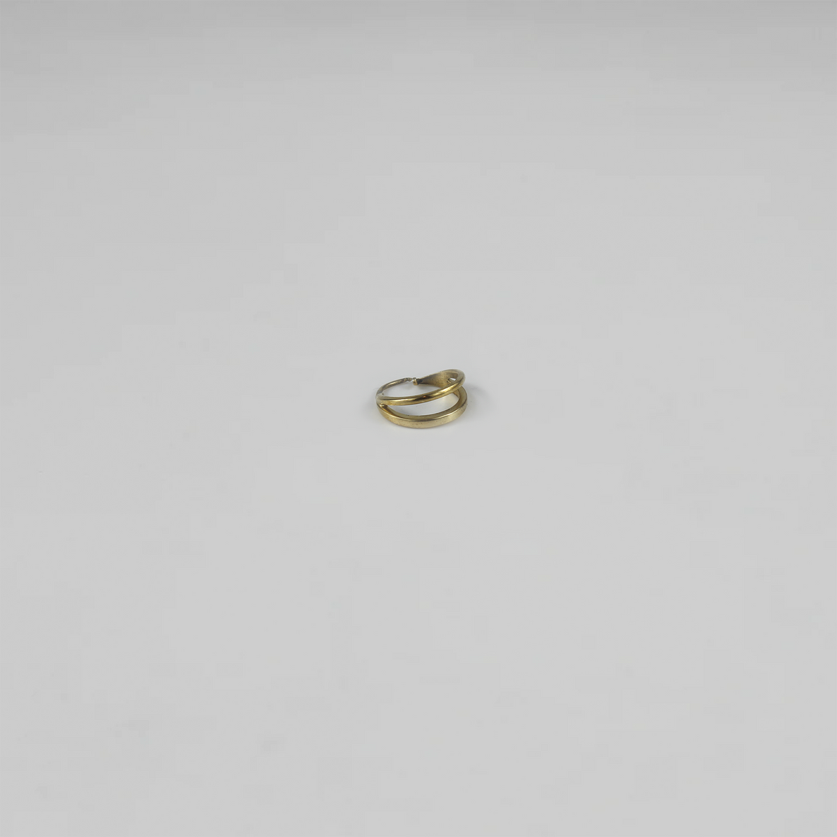 Dual Orbit Brass Hoop