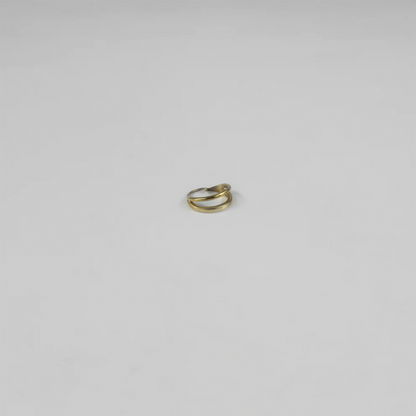Dual Orbit Brass Hoop