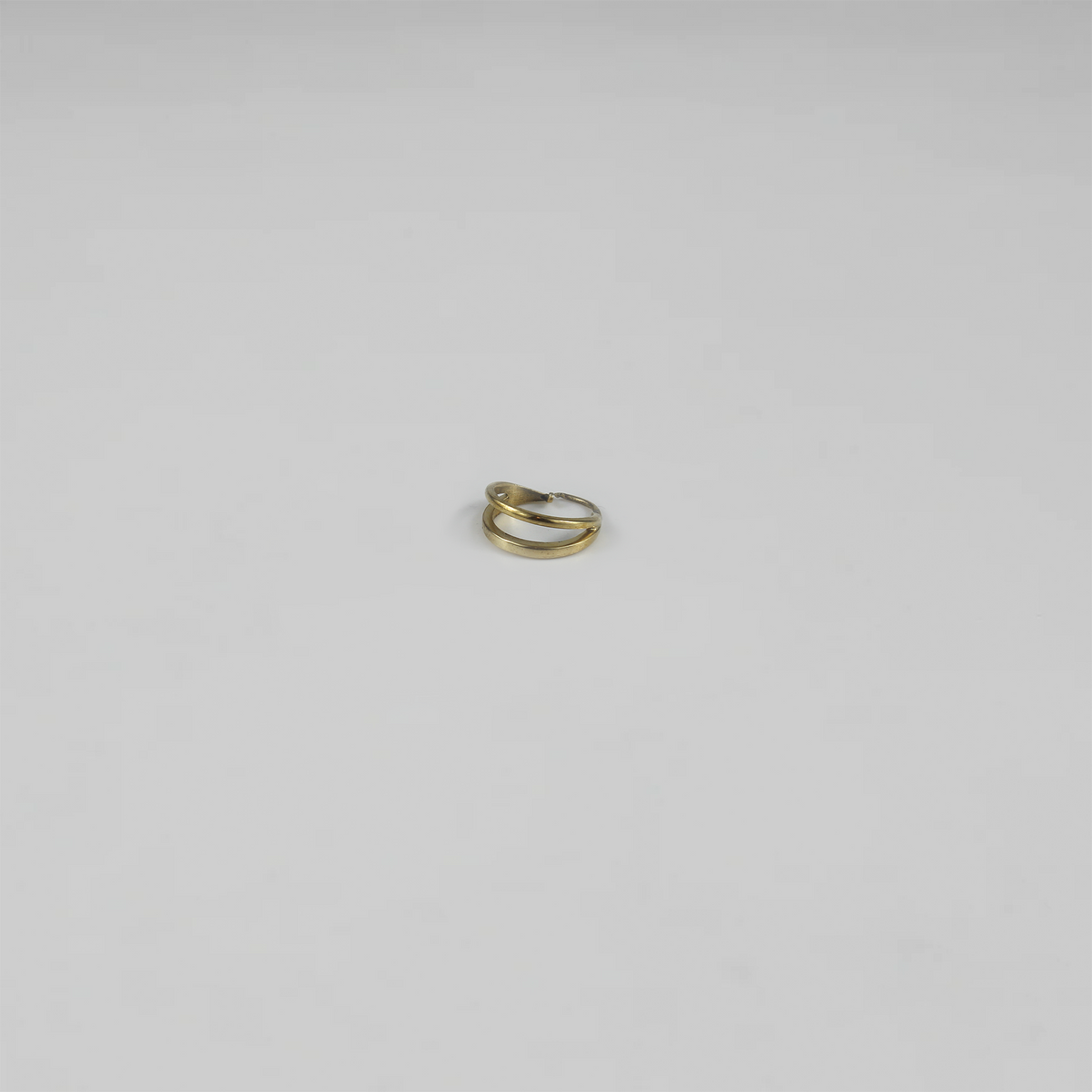 Dual Orbit Brass Hoop
