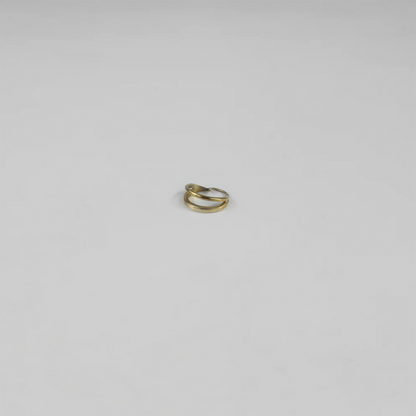 Dual Orbit Brass Hoop
