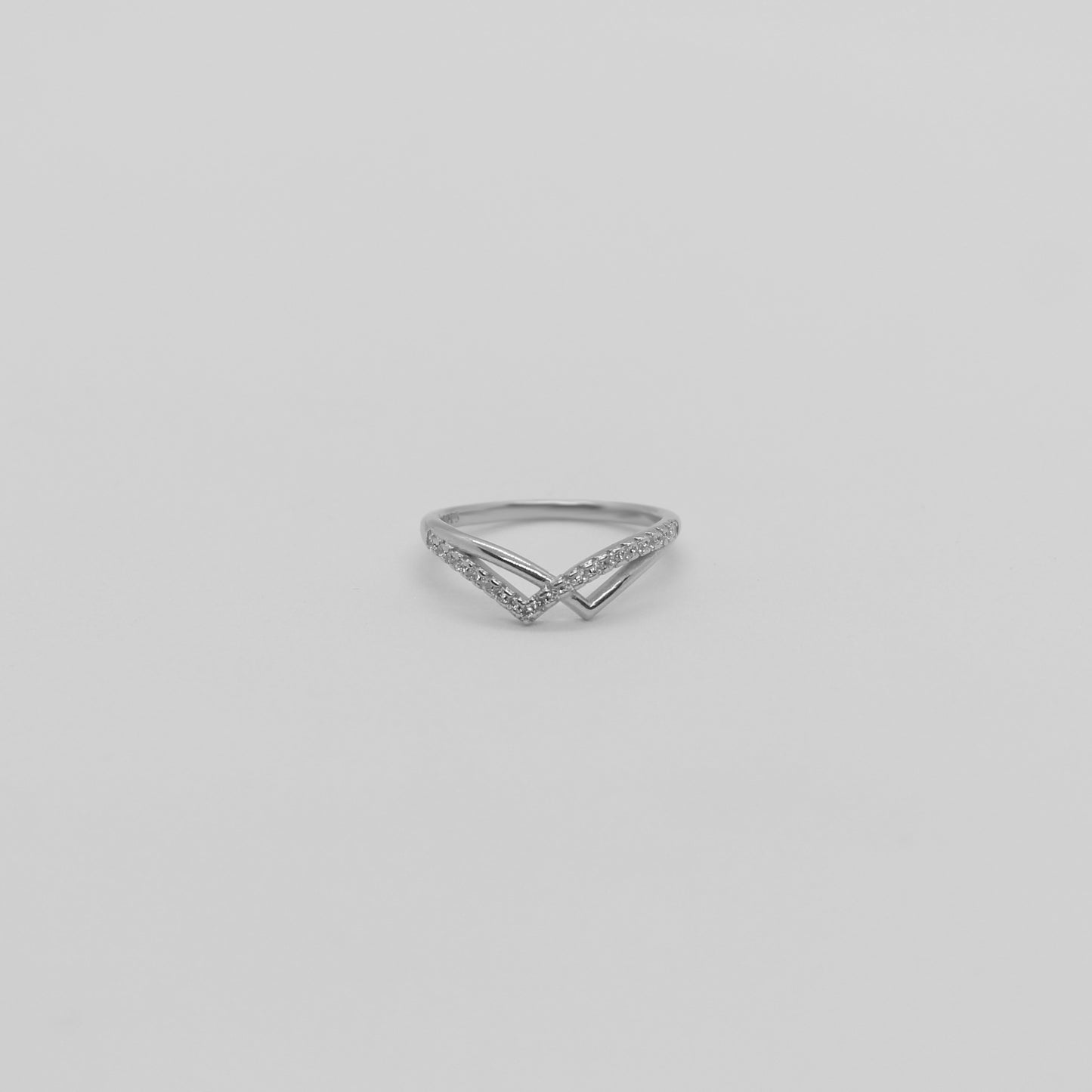Duet Wishbone Ring