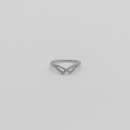 Duet Wishbone Ring
