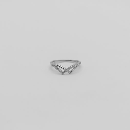 Duet Wishbone Ring