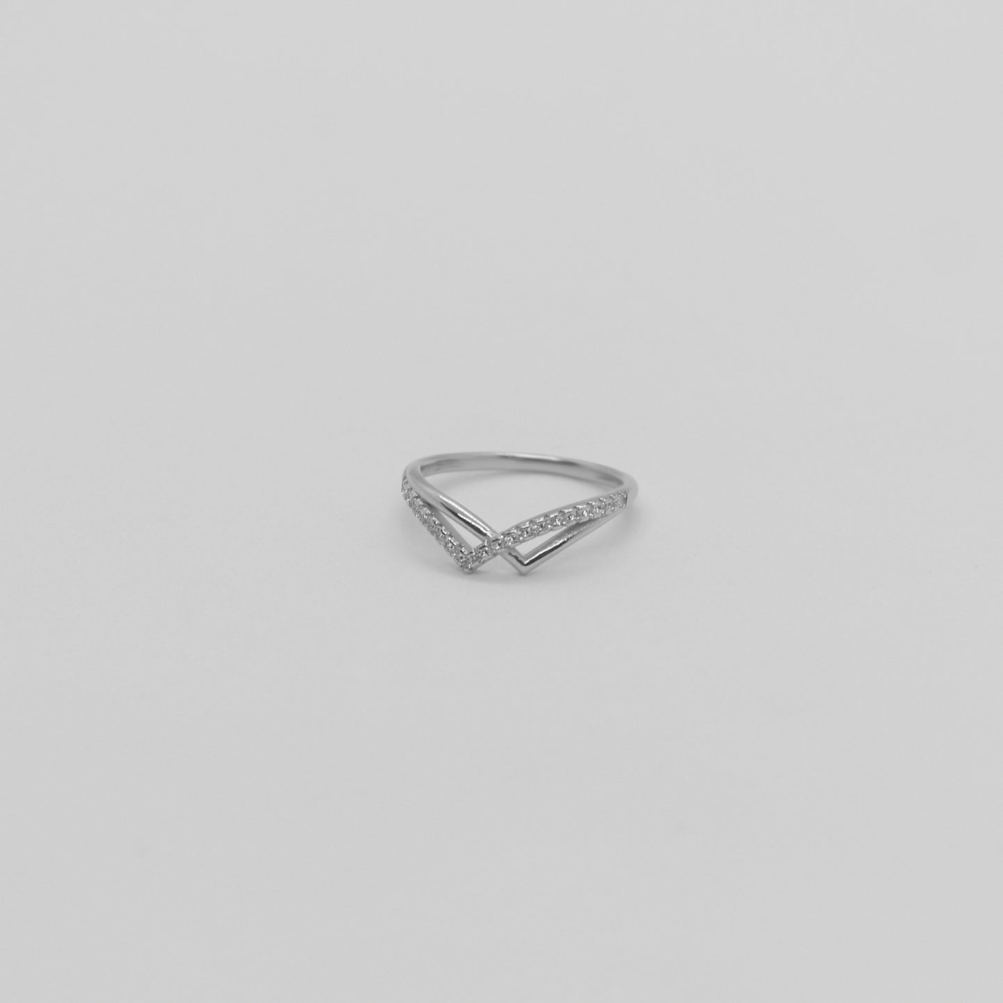 Duet Wishbone Ring