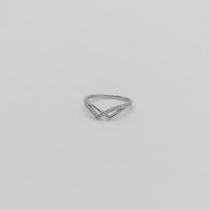 Duet Wishbone Ring
