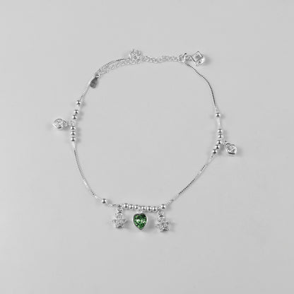 Everbloom Sterling Anklet